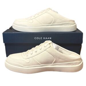 Cole Haan Women's Cream Mules